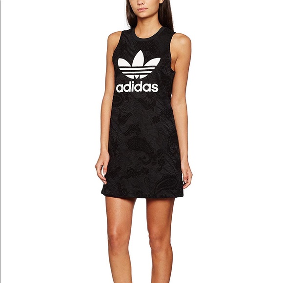 adidas trefoil tank dress